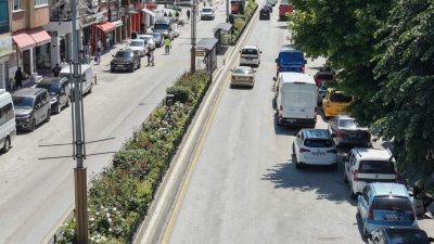 Bilecik’in Bozüyük ilçesinde drone destekli trafik denetimi gerçekleştirildi. Bozüyük ilçesinde