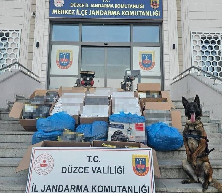 DÜZCE(İHA) – Düzce’de Jandarma narkotik ve kaçakçılık birimleri tarafından yapılar