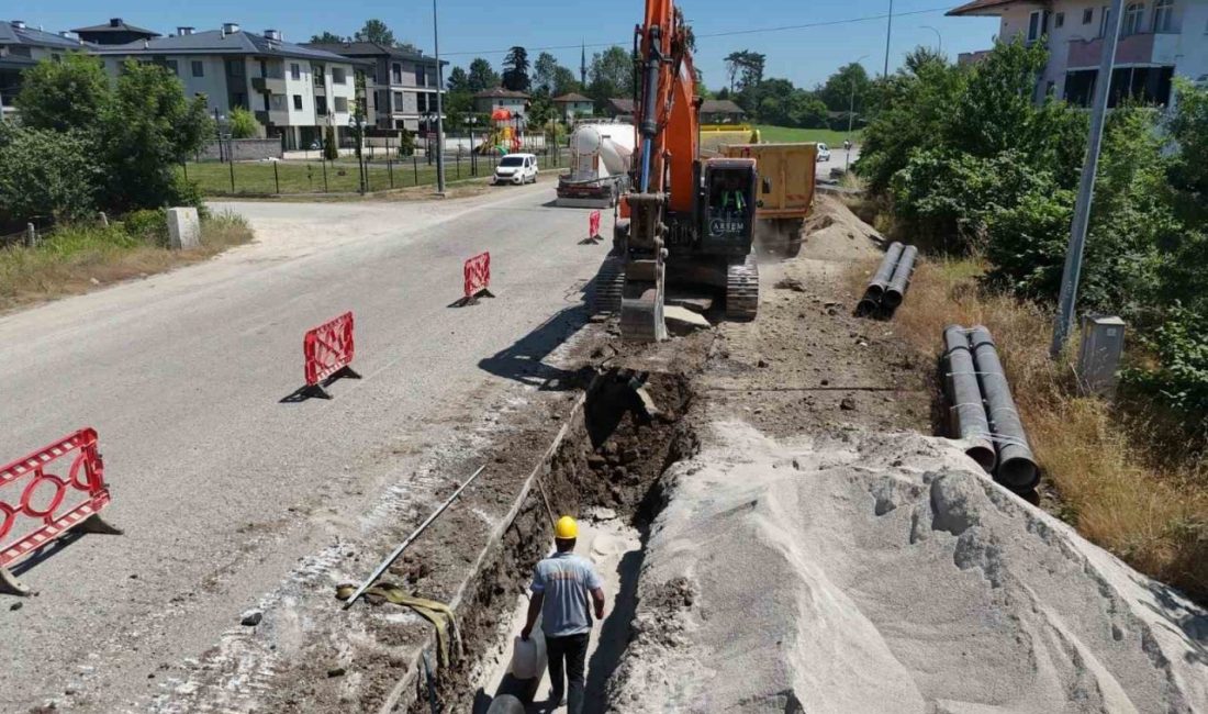 Düzce Belediyesi, şehrin güvenli ve kesintisiz içme suyuna kavuşması amacıyla