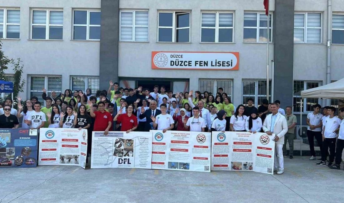 81 Bilim, Kültür, Sanat ve Spor Şenliği”nde öğrencilerin hazırladığı yenilikçi