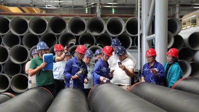 Düzce Belediyesi tarafından yürütülen İçme Suyu Şebekesi Yenileme Projesi kapsamında