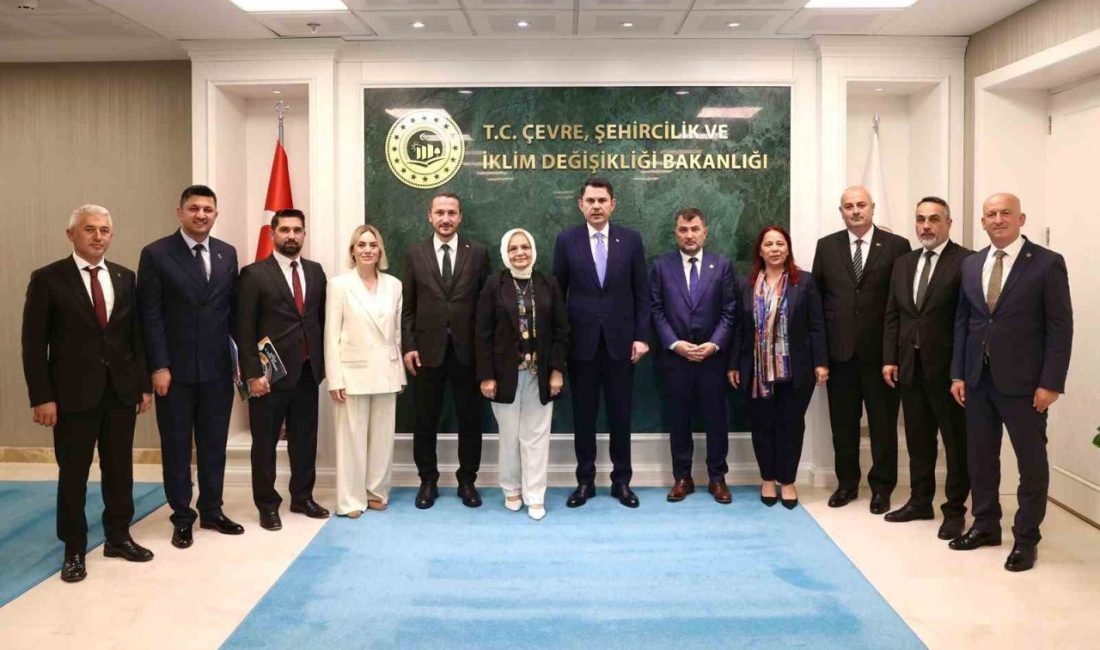 AK Parti Düzce heyeti, Çevre, Şehircilik ve İklim Değişikliği Bakanı