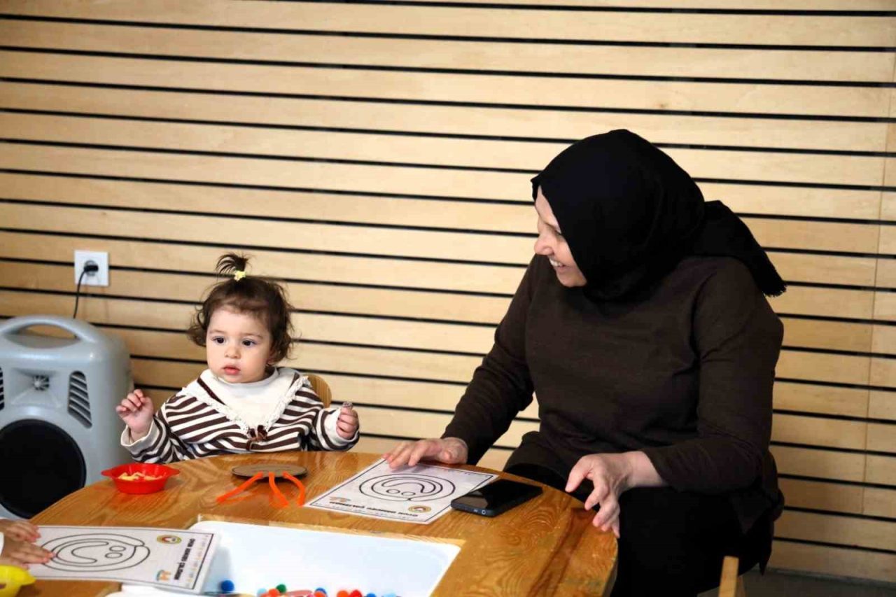 “Ebeveynli Oyun Grubu” projesine ailelerden yoğun ilgi
