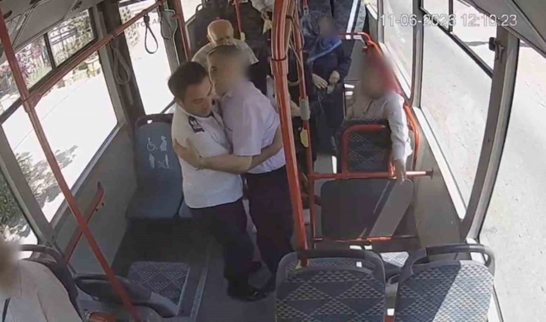 Sakarya’da belediye otobüsünde seyir halindeyken fenalaşan yolcu için şoför ve