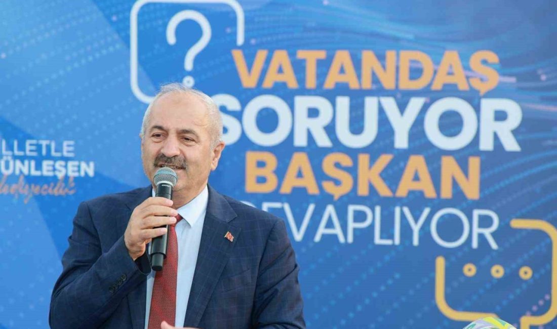 Gebze Belediye Başkanı Zinnur Büyükgöz, Adem Yavuz Mahallesi’nde vatandaşlarla bir