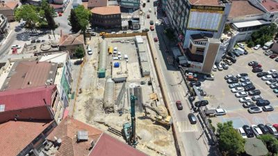 Gebze’de hayata geçirilen “Menzilhane Tam Otomatik Otopark ve Meydan Projesi”