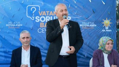 Gebze Belediye Başkanı Zinnur Büyükgöz, vatandaşlarla bir araya gelerek talep