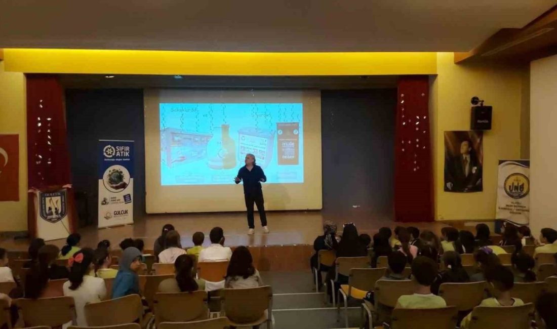 Gölcük’te ilkokul çağındaki çocuklarda çevre bilinci oluşturmak amacıyla 3 bin