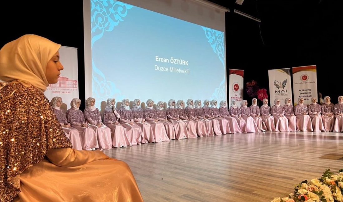 DÜZCE(İHA) – Düzce 15 Temmuz Şehitleri Kız Kur’an Kursu ve