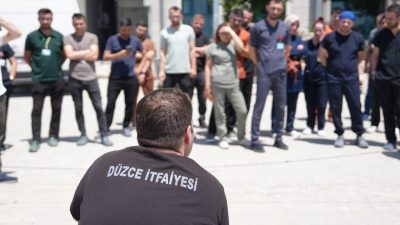 Düzce Belediyesi İtfaiye Müdürlüğü, Düzce Üniversitesi Tıp Fakültesi Hastanesi Sağlık
