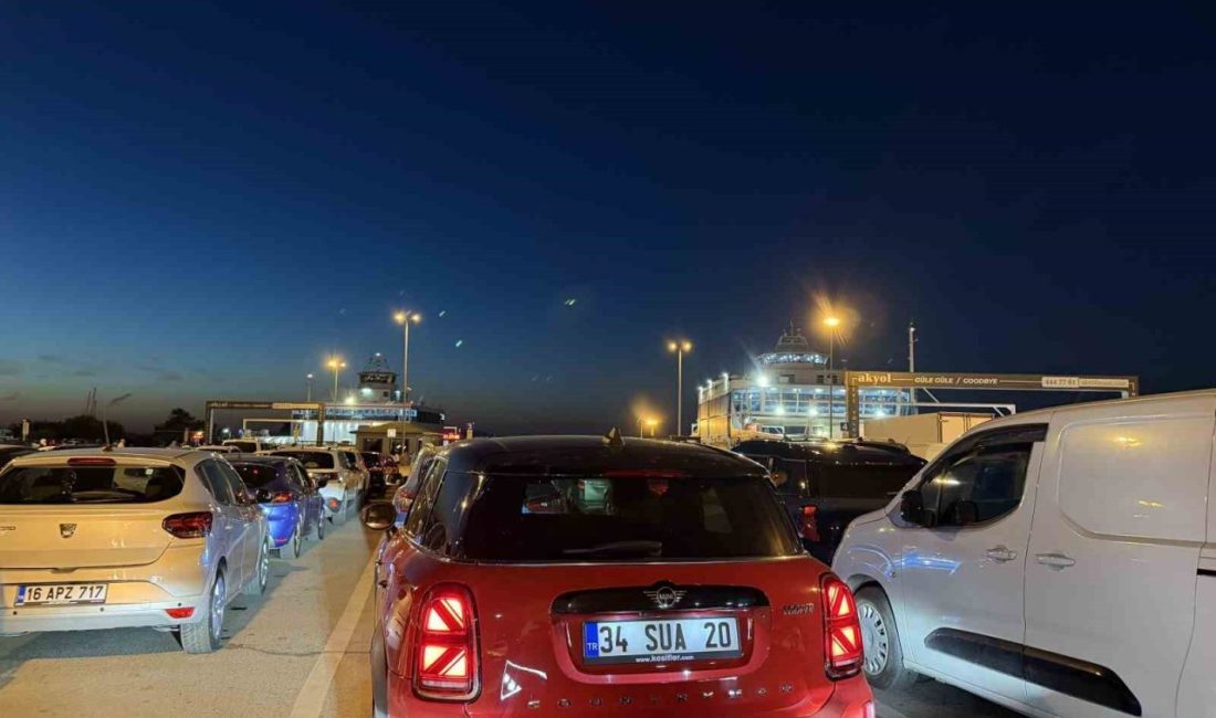 İstanbul Deniz Otobüsleri A.Ş’nin (İDO) pazar akşamı Yalova’dan Pendik’e yapılan