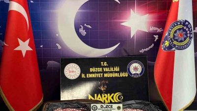 DÜZCE(İHA) – Düzce İl Emniyet Müdürlüğü Narkotik Suçlarla Mücadele Şube