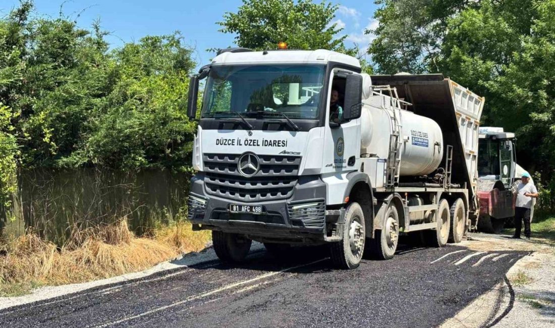DÜZCE (İHA) – Düzce Merkez ilçeye bağlı Karadere Hasanağa Köyü’nde
