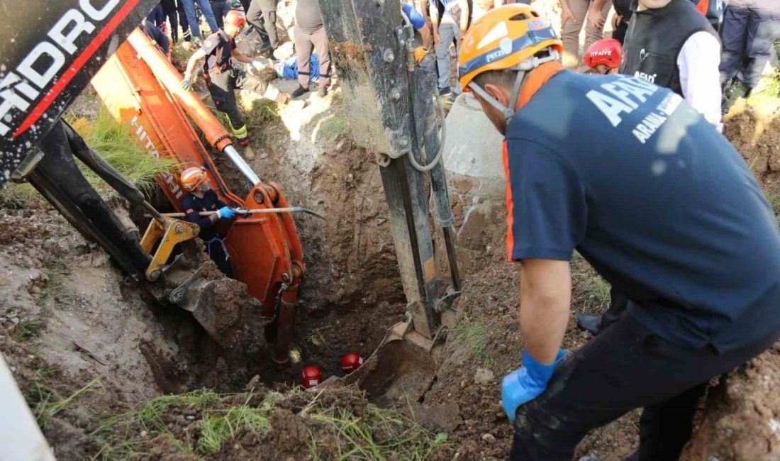 Kastamonu’da kanalizasyon çalışması sırasında bir işçi toprak altında kaldı. Ekipler