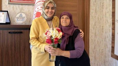 Bilecik’in Gölpazarı ilçesinde Gölpazarı Kaymakamı Feyza Nur Odabaşı’na duygulandıran veda