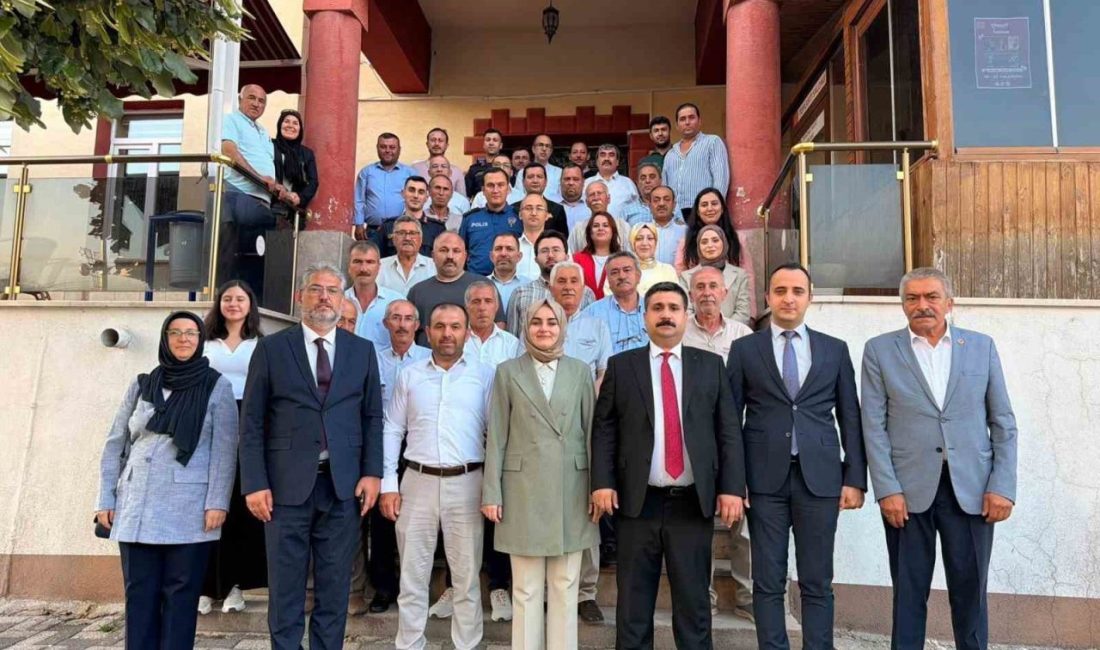 Bilecik’in Gölpazarı ilçesinde Gölpazarı Kaymakamı Feyza Nur Odabaşı için veda