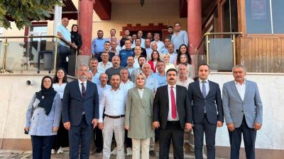 Bilecik’in Gölpazarı ilçesinde Gölpazarı Kaymakamı Feyza Nur Odabaşı için veda