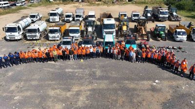 Darıca’da başlatılan yaz temizliği çalışmalarının ilk durağı Kazım Karabekir Mahallesi