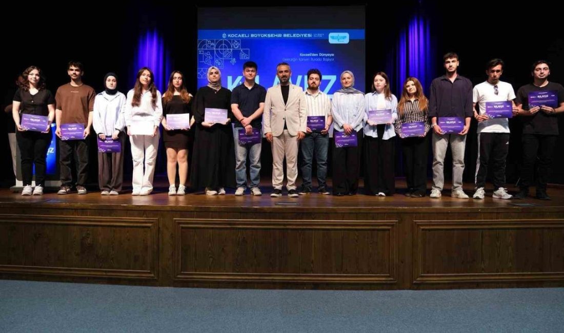 Kocaeli Büyükşehir Belediyesi’nin gençlere ulusal ve uluslararası şirketlerde online staj