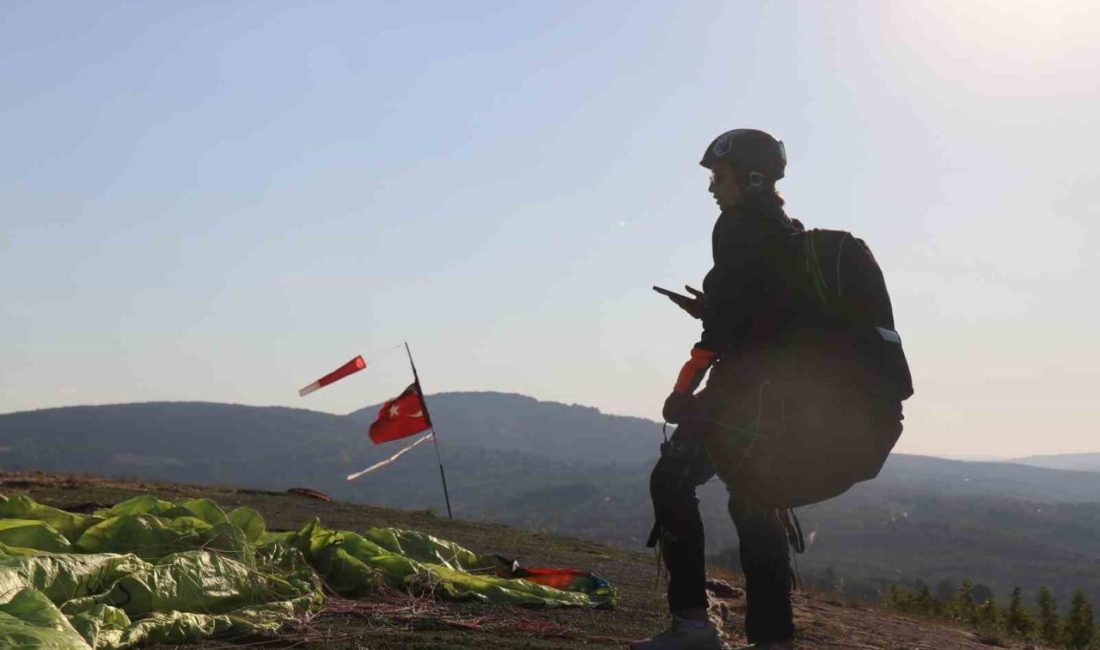 Sakarya’nın dünyaca ünlü yamaç paraşütü merkezi, konumu ve coğrafi avantajlarıyla
