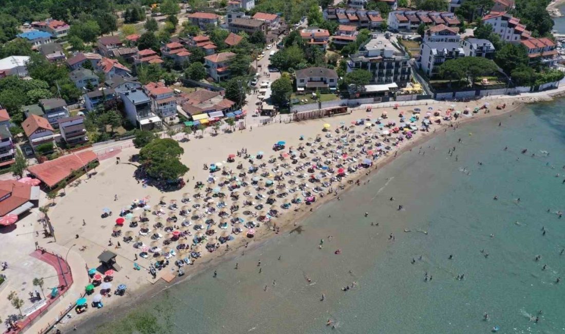 Kocaeli Büyükşehir Belediyesi, sorumluluğundaki Mavi Bayraklı plajlarda deniz sezonunu açarak