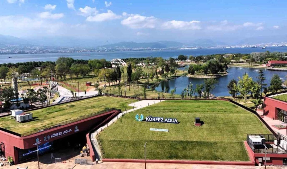 Kocaeli’de İzmit Millet Bahçesi’nde hayata geçirilen “Körfez Aqua Kıtalar Akvaryumu”,