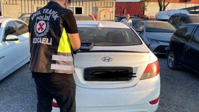 Kocaeli’de korsan taşımacılık yaptığı tespit edilen otomobil sürücüsüne 100 bin