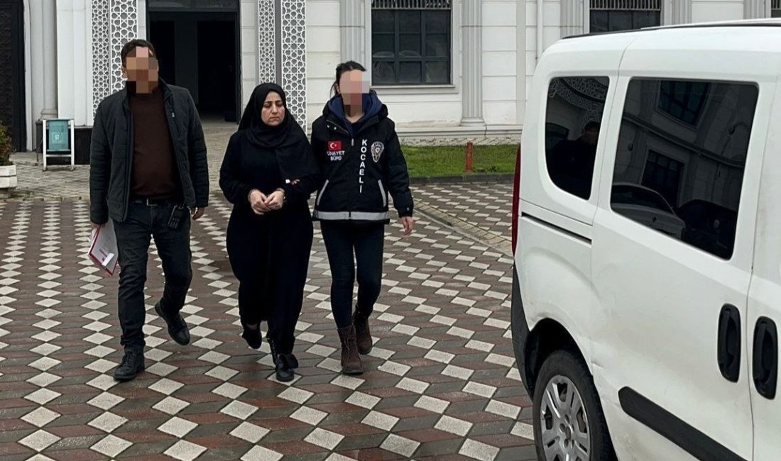 Kocaeli’de kendisine yıllarca şiddet uyguladığını öne sürdüğü kocasını, olay günü