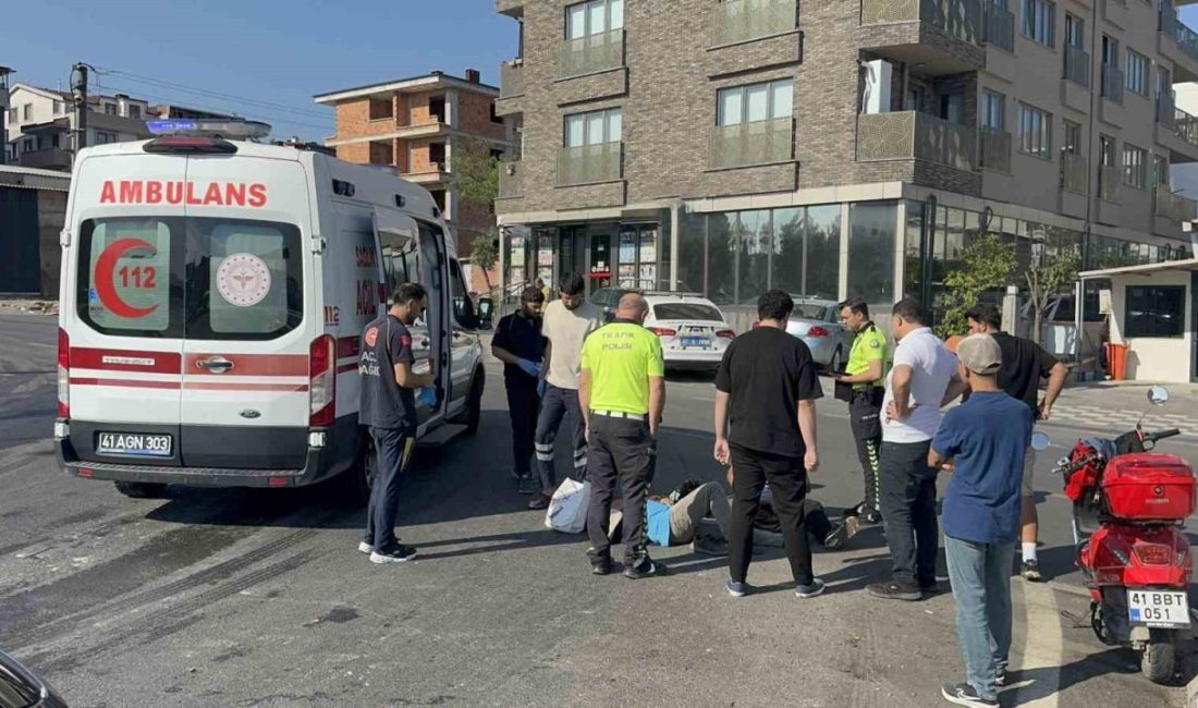 Kocaeli’nin Darıca ilçesinde otomobil ile motosikletin çarpışması sonucu 2 kişi