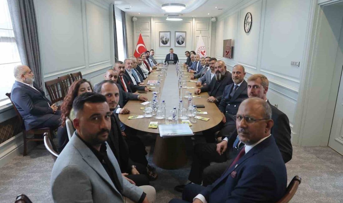 ROM-KON Gençlik Kolları Başkanı Volkan Ersoy ve beraberindeki heyet, İçişleri