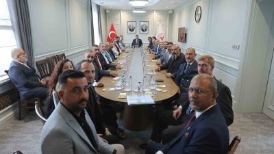 ROM-KON Gençlik Kolları Başkanı Volkan Ersoy ve beraberindeki heyet, İçişleri