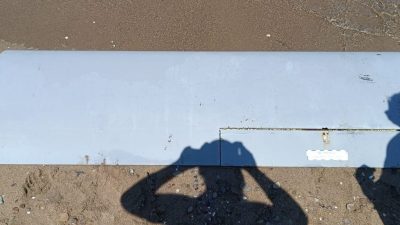 Sakarya’nın Karasu ilçesinde sahile vuran ve bir insansız hava aracına