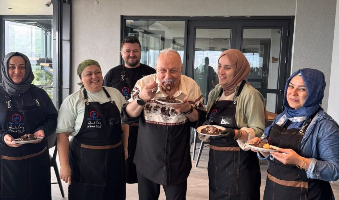 Düzce Belediyesi tarafından yürütülen ‘Mutfak Atölyesi Tarım Akademisinde Kuruluyor’ projesi