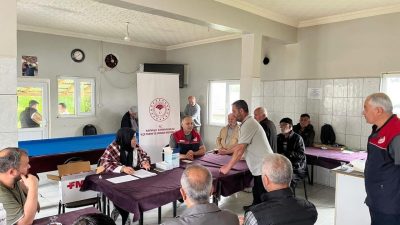 Düzce’nin Kaynaşlı ilçesi’nde İlçe Tarım ve Orman Müdürlüğü yetkilileri tarafırdan