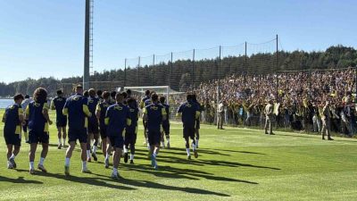 Yeni sezon hazırlıklarını Topuk Yaylası Tesisleri’nde sürdüren Fenerbahçe, yaklaşık 20