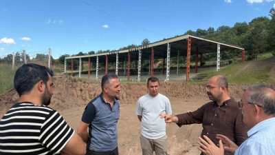Kastamonu’nun Tosya ilçesinde güreş sahasının modern, konforlu ve işlevsel hale