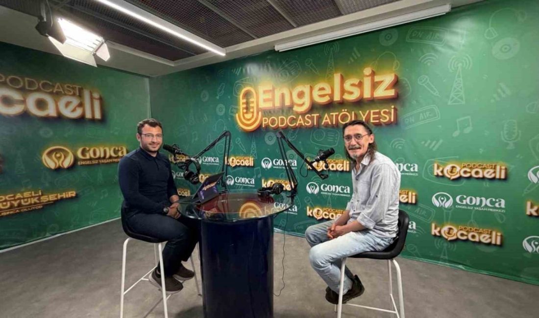 Ünlü oyuncular Gonca’da mikrofon başına geçti Kocaeli Film Festivali kapsamında Gonca Engelsiz Yaşam Merkezi’nde düzenlenen podcast