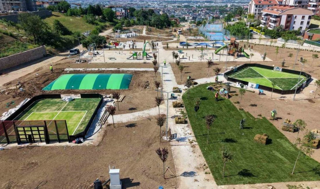 Başiskele ilçesinde her yaştan vatandaşın faydalanabileceği modern yaşam alanı olarak