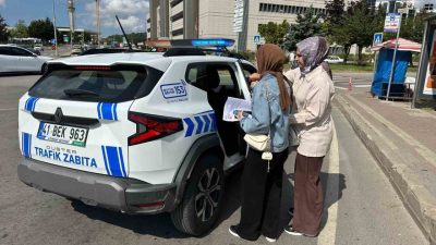 Kocaeli Büyükşehir Zabıtası, Yükseköğretim Kurumları Sınavı süresince adayların yanında oldu.