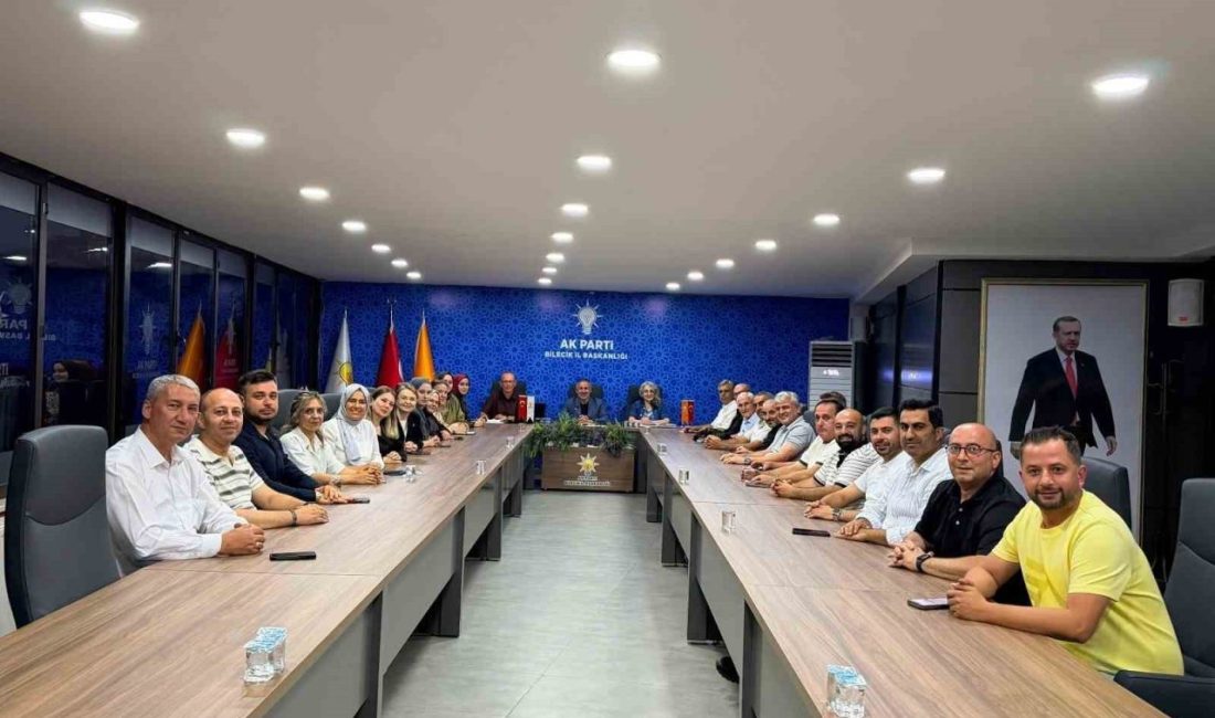 AK Parti Bilecik İl Başkanlığı’nın haftalık olağan İl Yönetim Kurulu
