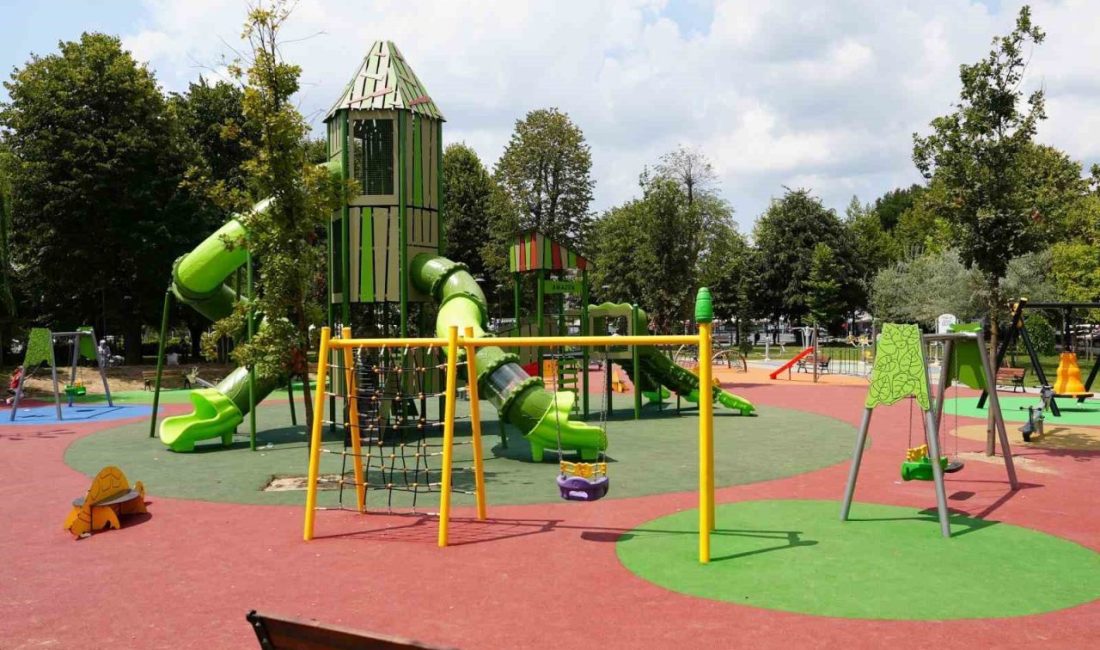 Düzce Belediyesi, son 6 yılda 61 yeni parkı hizmete sunarken,