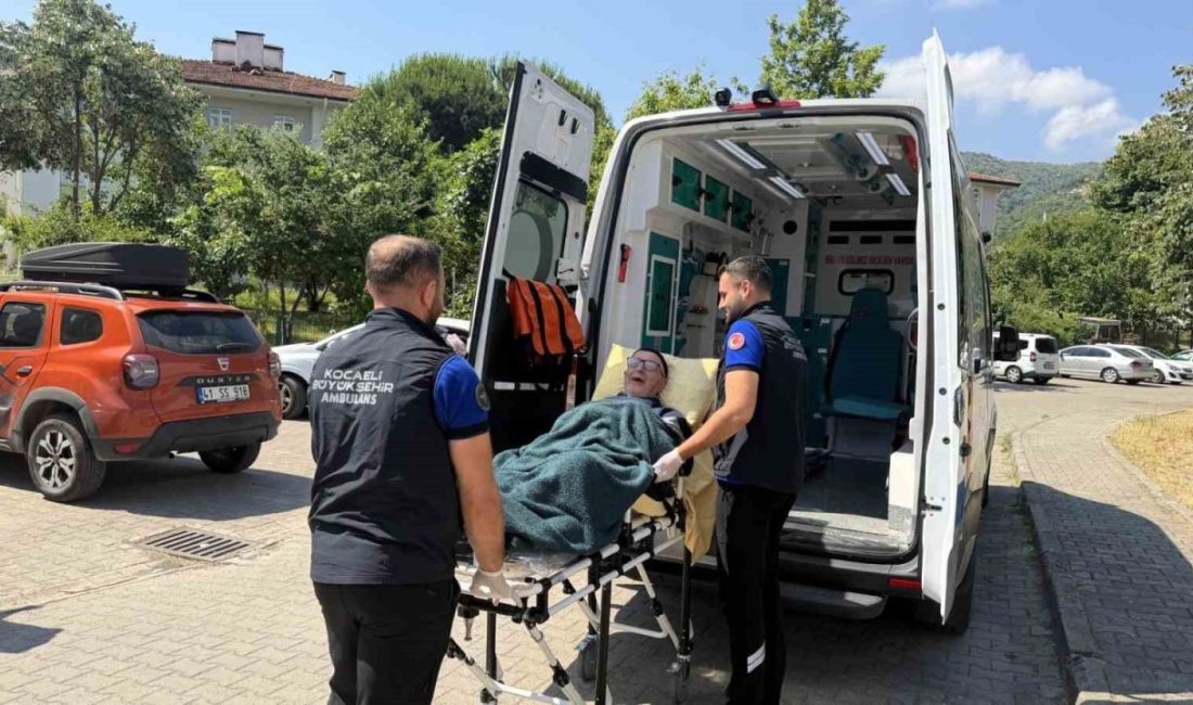 Kocaeli’de yatalak ve yürüyemeyecek durumda olup kendi imkanlarıyla sağlık kuruluşlarına
