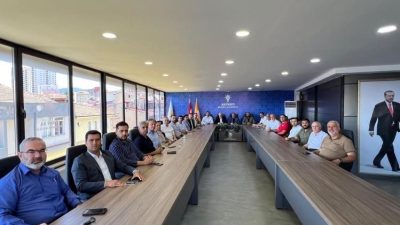 AK Parti Bilecik heyeti, sivil toplum kuruluşları ile bir araya
