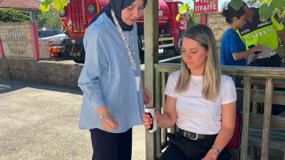 DÜZCE (İHA) – Akçakoca İlçe Sağlık Müdürlüğü tarafından Ayşe Hanım