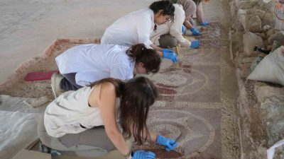 Roma’nın Paflagonya Eyaleti’nin başkentliğini yapan Kastamonu’nun Taşköprü ilçesindeki Pompeipolis’te gerçekleştirilen
