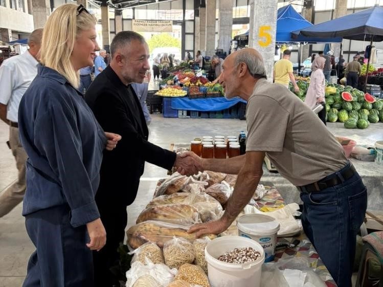 AK Parti Bilecik İl Başkanı Serkan Yıldırım, Bilecik’in Gölpazarı ilçesinde