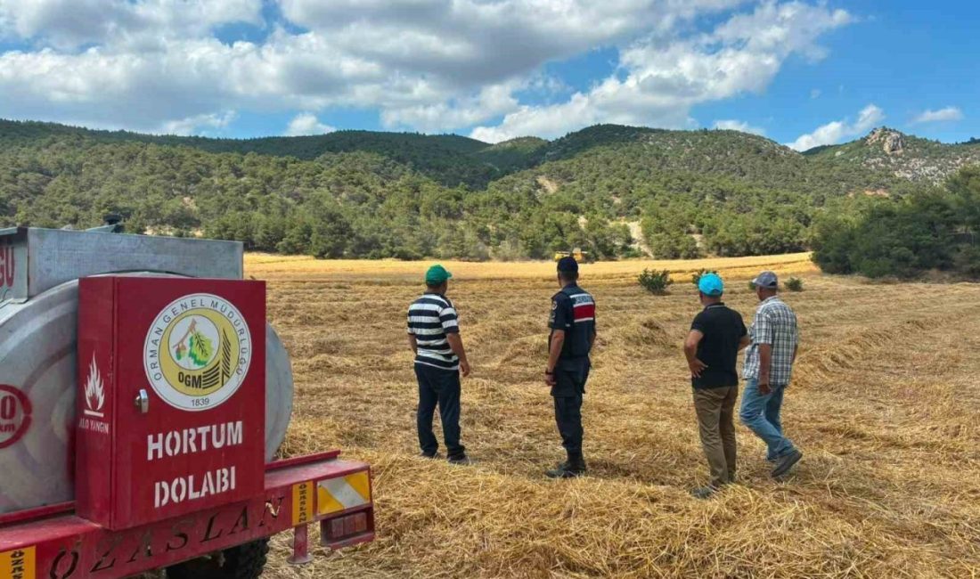 Bilecik’te biçerdöver operatörlerine yangın uyarısı yapıldı. Bilecik’in Osmaneli ilçesine bağlı
