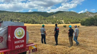 Bilecik’te biçerdöver operatörlerine yangın uyarısı yapıldı. Bilecik’in Osmaneli ilçesine bağlı