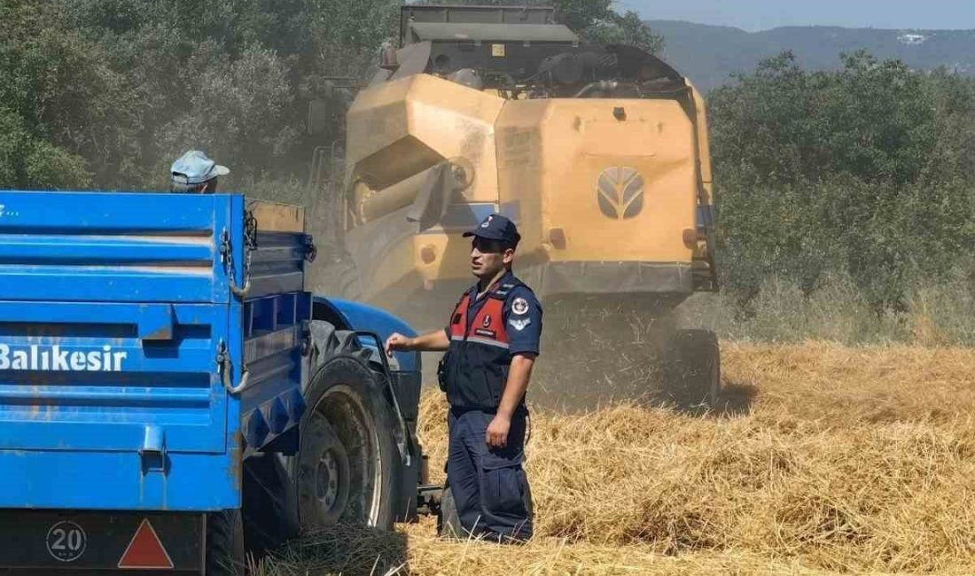 Bilecik’te biçerdöverler jandarma denetiminden geçti. Bilecik İl Jandarma Komutanlığı ekiplerince,
