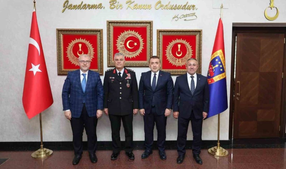 Bilecik heyeti, Ankara’da güvenlik kurumlarında bir dizi temasta bulundu. AK